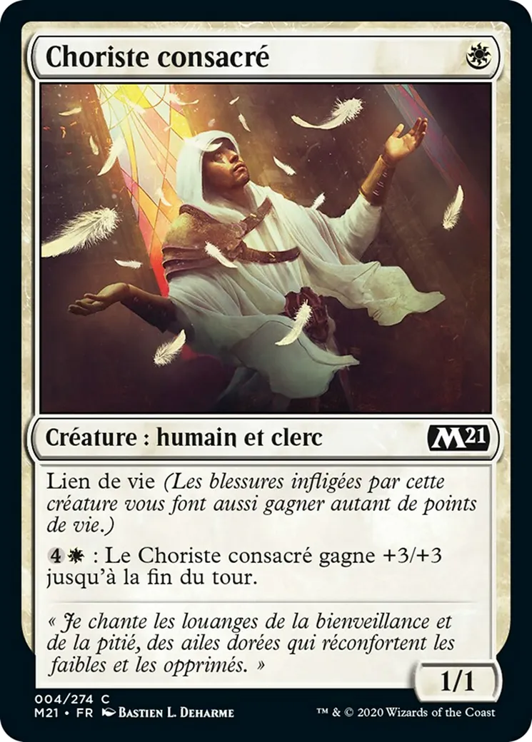 Choriste consacré — Core Set 2021 — Magic: The Gathering