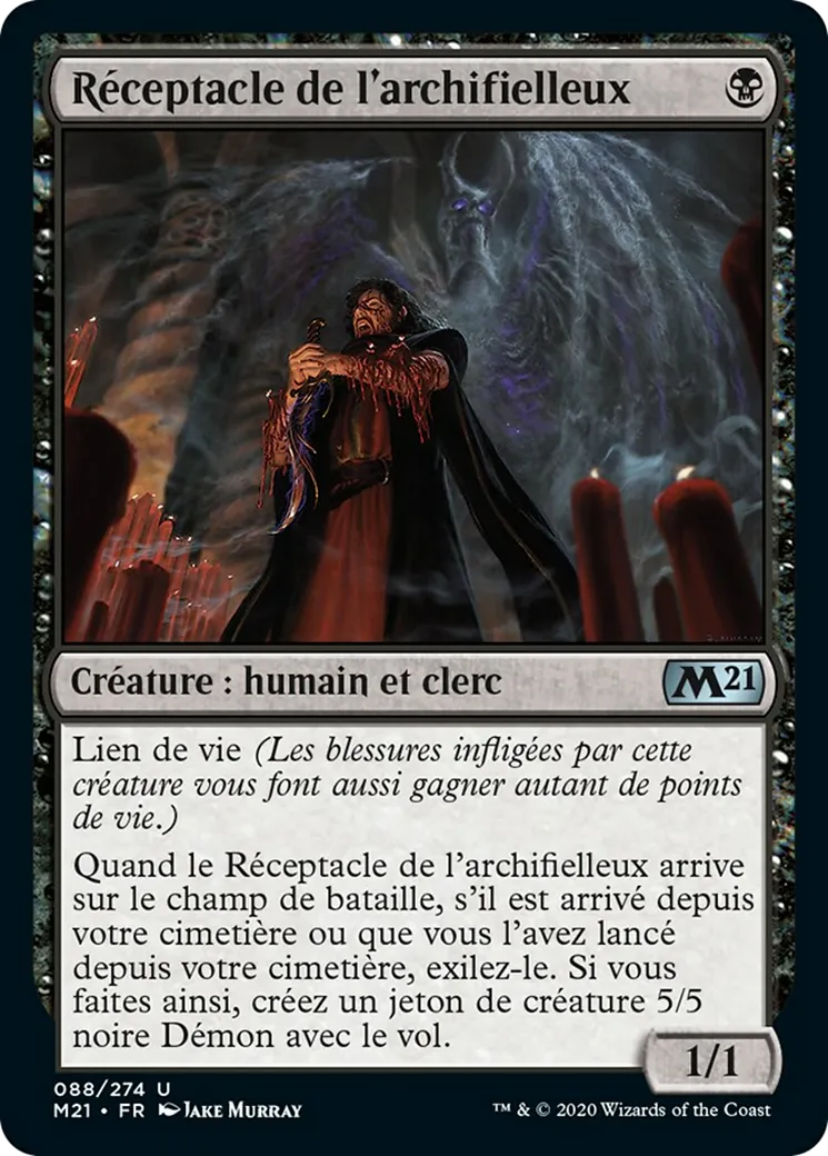 Réceptacle de l'archifielleux — Core Set 2021 — Magic: The Gathering