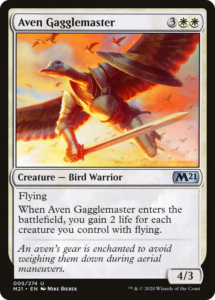 Maître du troupeau avemain — Core Set 2021 — Magic: The Gathering