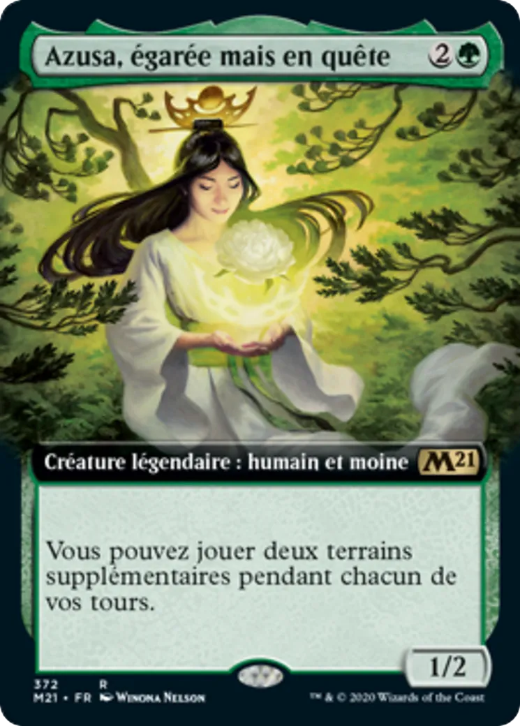 Azusa, égarée mais en quête — Core Set 2021 — Magic: The Gathering