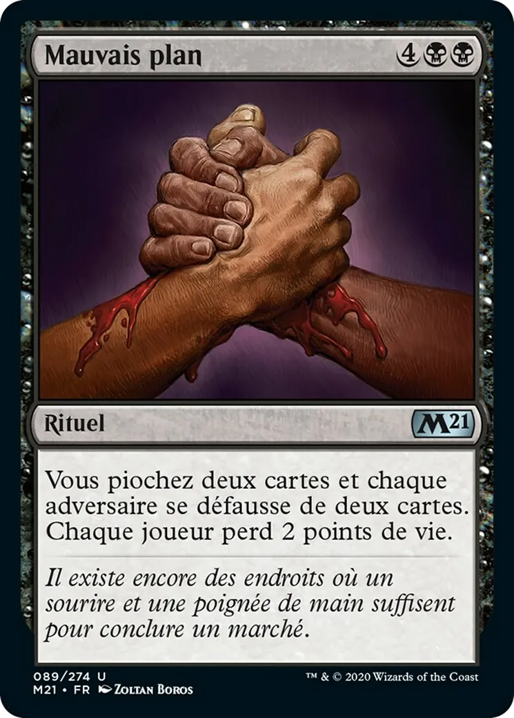 Mauvais plan — Core Set 2021 — Magic: The Gathering