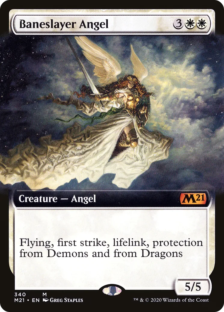 Baneslayer Angel — Core Set 2021 — Magic: The Gathering