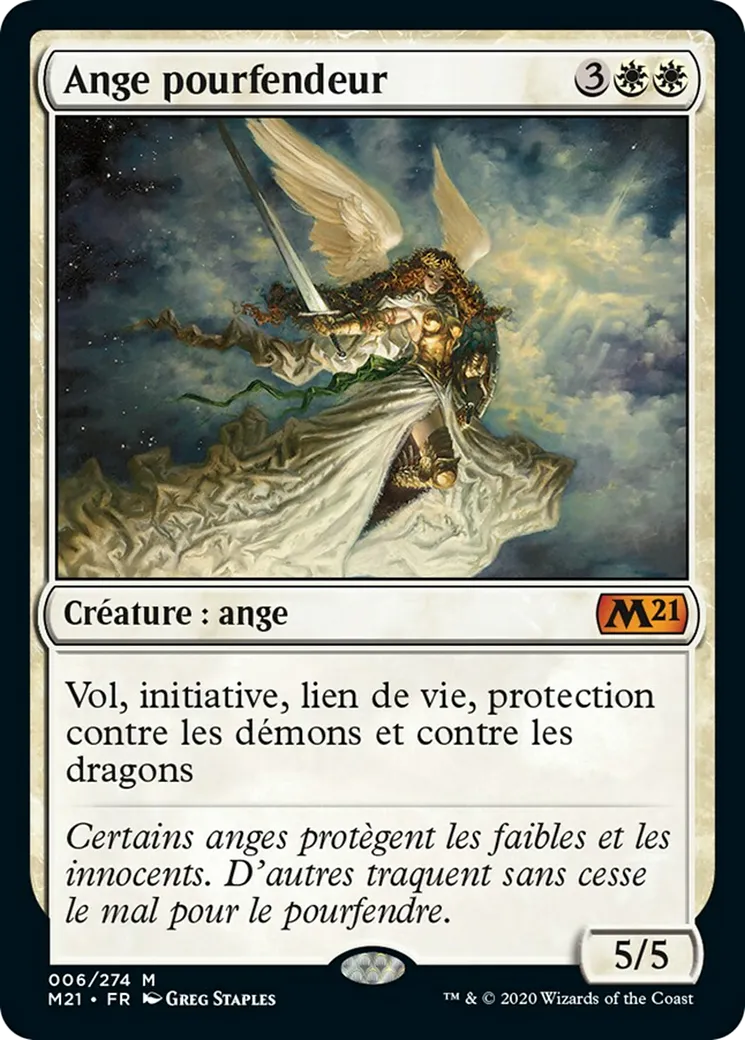 Ange pourfendeur — Core Set 2021 — Magic: The Gathering