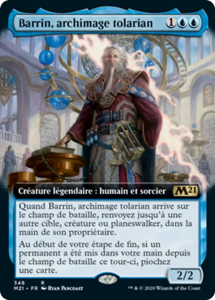 Barrin, archimage tolarian — Core Set 2021 — Magic: The Gathering