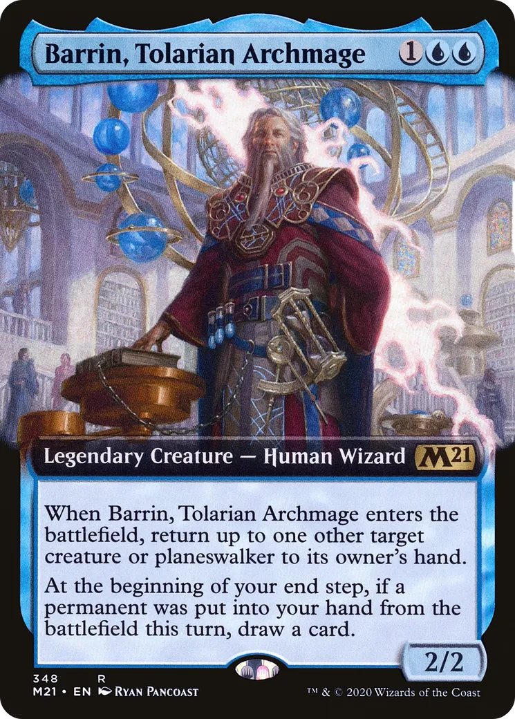 Barrin, Tolarian Archmage — Core Set 2021 — Magic: The Gathering