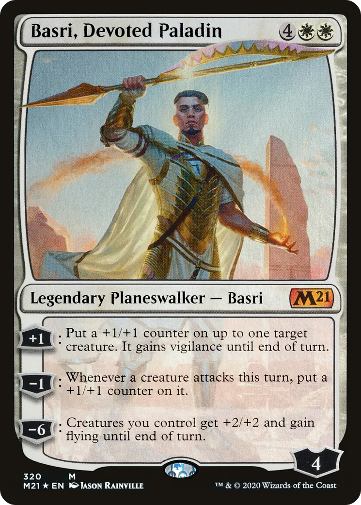 Basri, Devoted Paladin — Core Set 2021 — Magic: The Gathering
