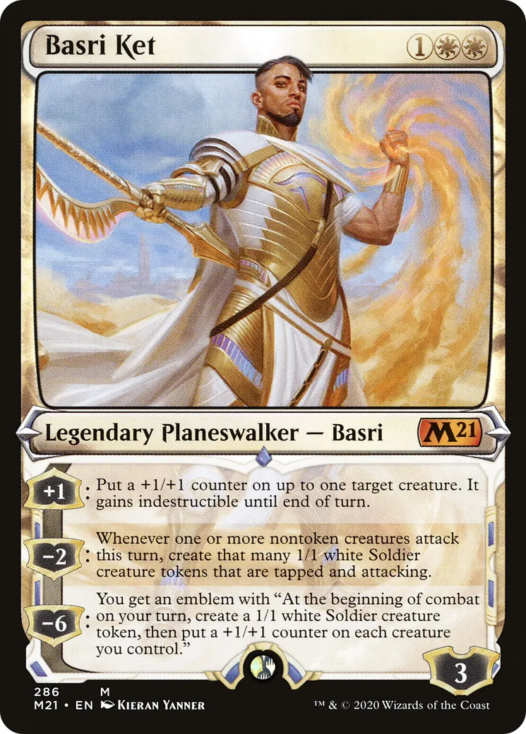 Basri Ket from Core Set 2021 - Magic: The Gathering