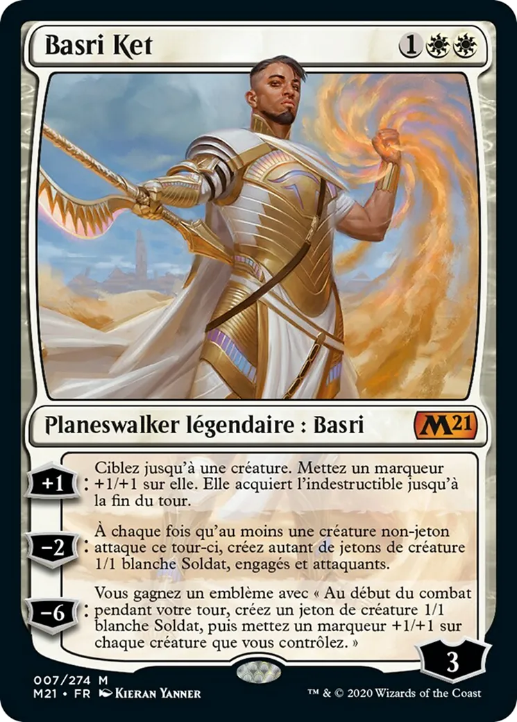 Basri Ket from Core Set 2021 - Magic: The Gathering