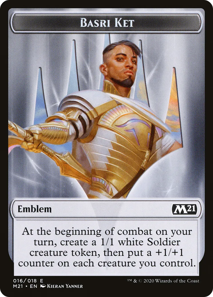Basri Ket Emblem — Core Set 2021 — Magic: The Gathering