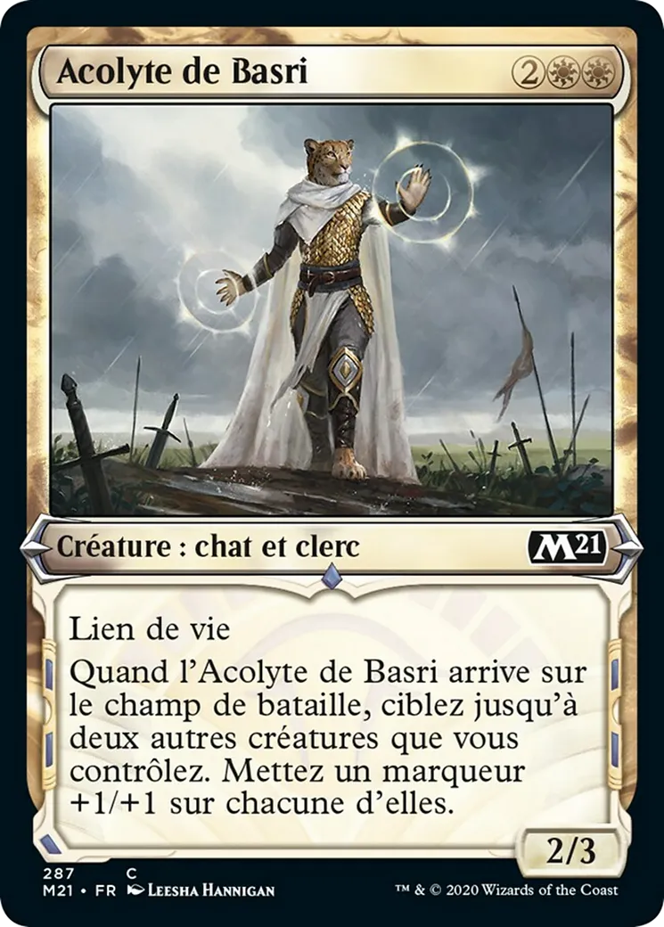 Acolyte de Basri — Core Set 2021 — Magic: The Gathering