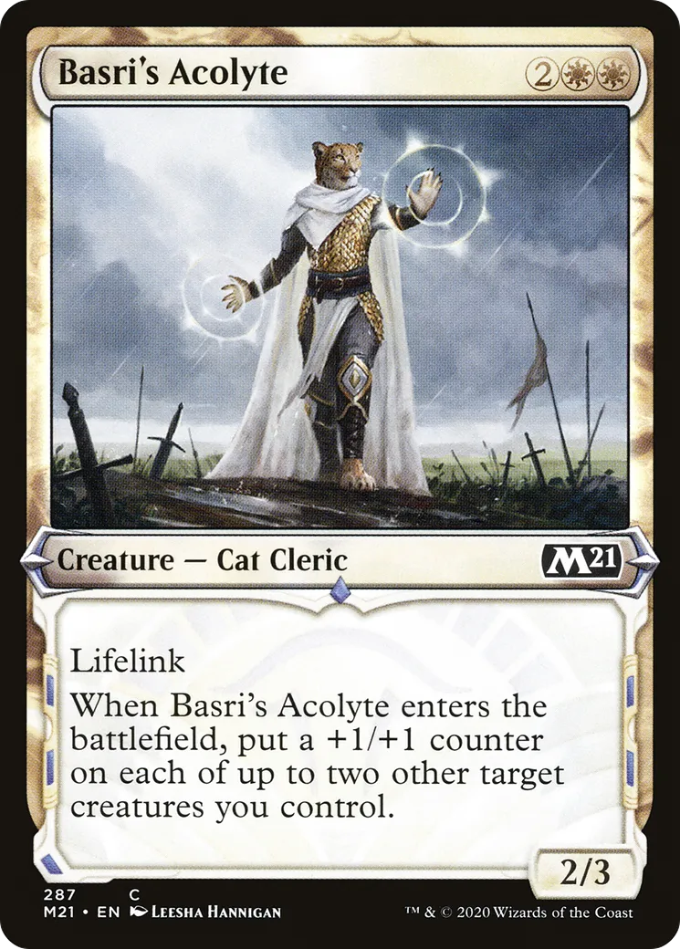 Basri's Acolyte from Core Set 2021 - Magic: The Gathering