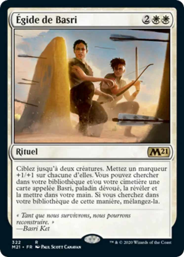 Égide de Basri — Core Set 2021 — Magic: The Gathering