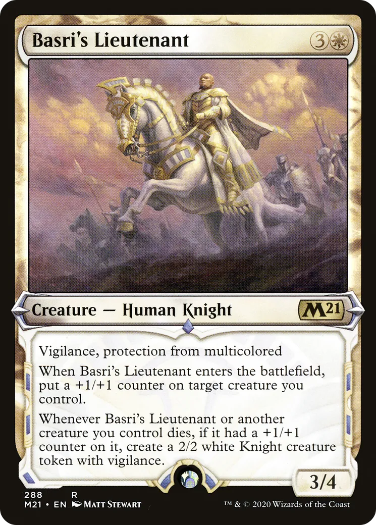 Lieutenant de Basri — Core Set 2021 — Magic: The Gathering