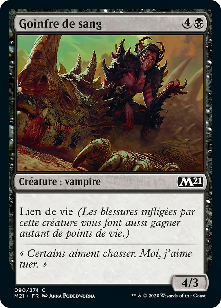 Goinfre de sang — Core Set 2021 — Magic: The Gathering