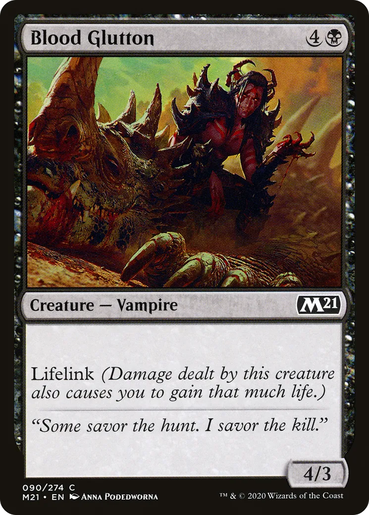 Blood Glutton — Core Set 2021 — Magic: The Gathering