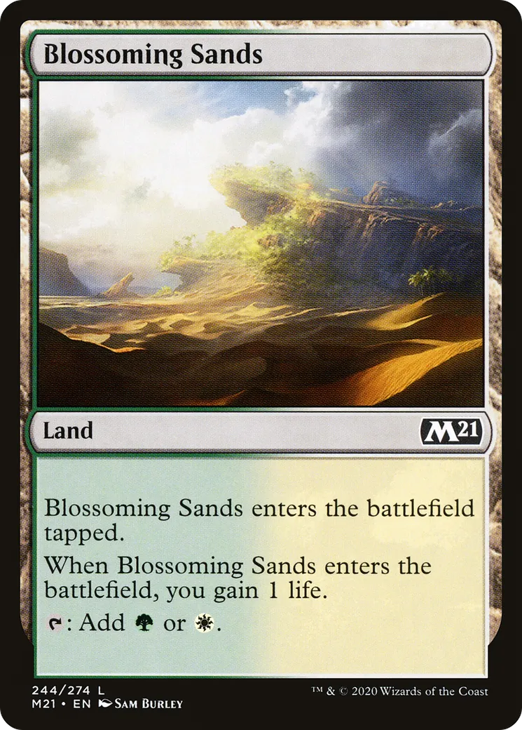 Sables verdoyants — Core Set 2021 — Magic: The Gathering