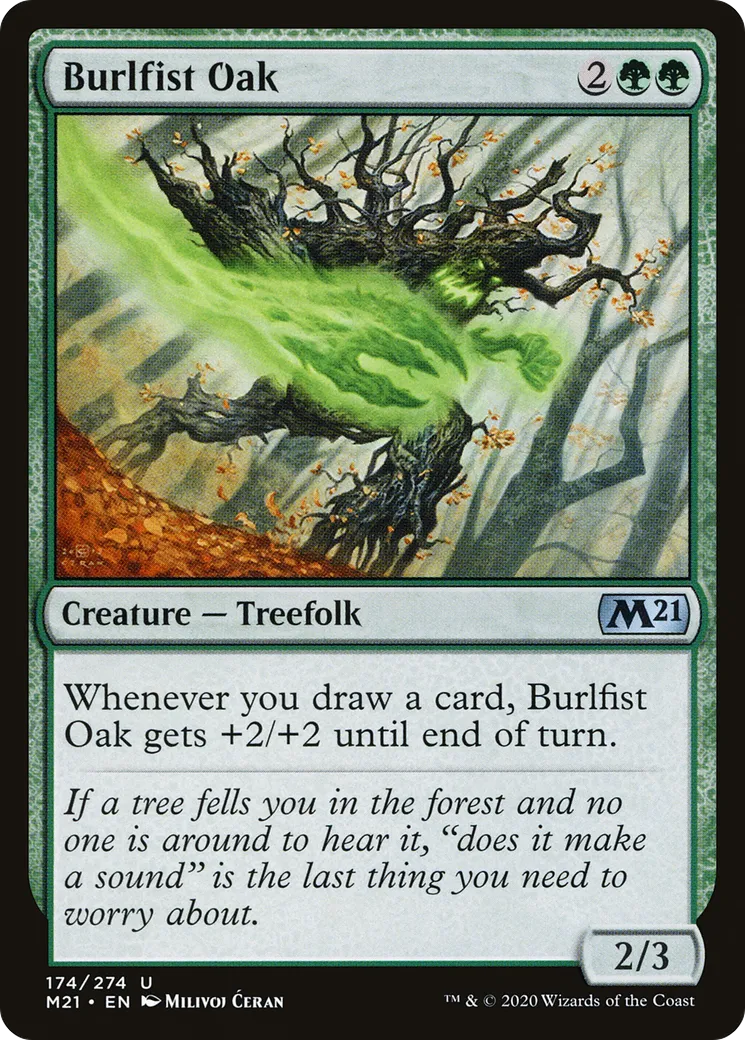 Chêne aux poings noueux — Core Set 2021 — Magic: The Gathering