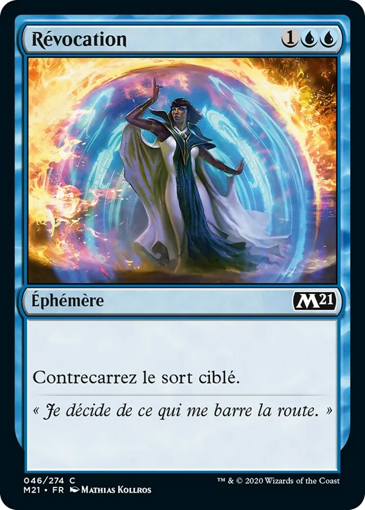 Révocation — Core Set 2021 — Magic: The Gathering