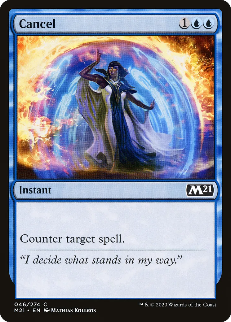 Cancel from Core Set 2021 - Magic: The Gathering