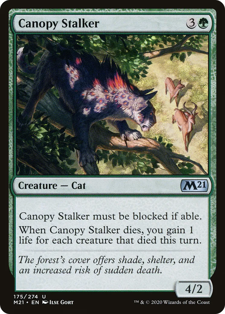 Canopy Stalker from Core Set 2021 - Magic: The Gathering
