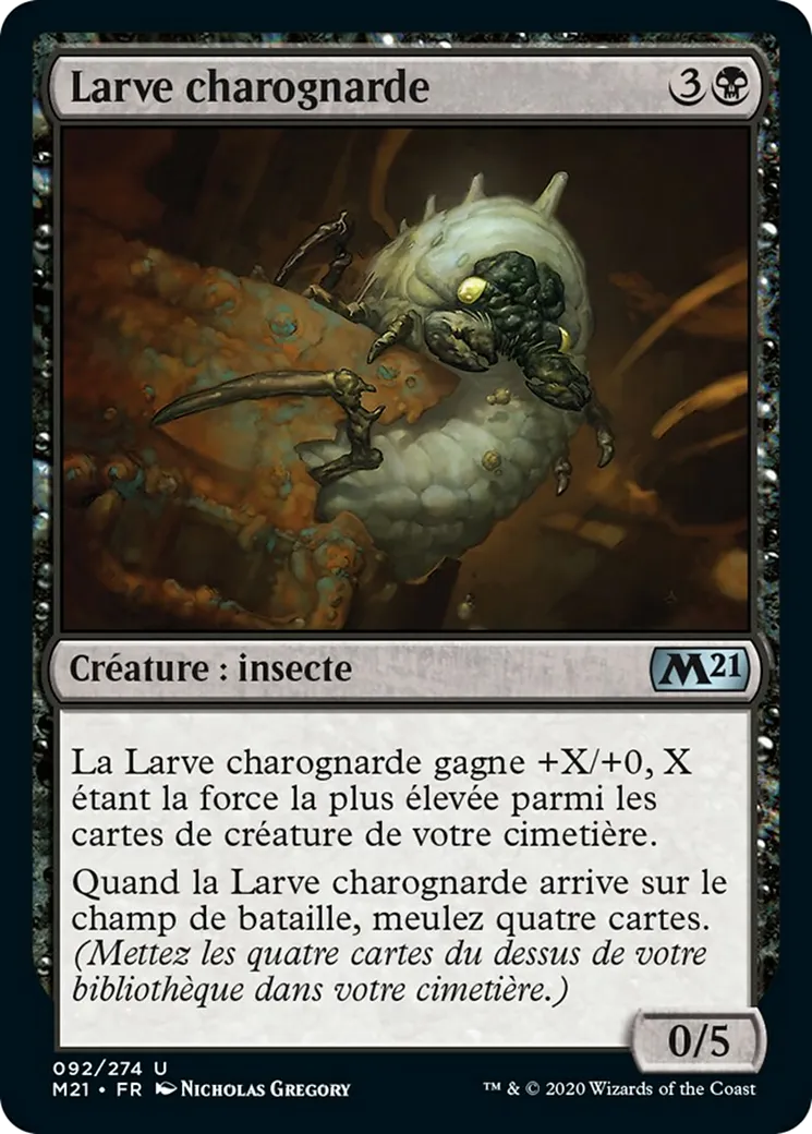 Larve charognarde — Core Set 2021 — Magic: The Gathering