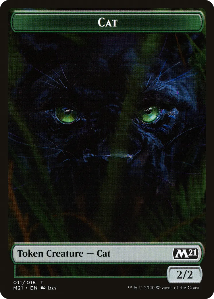 Cat — Core Set 2021 — Magic: The Gathering