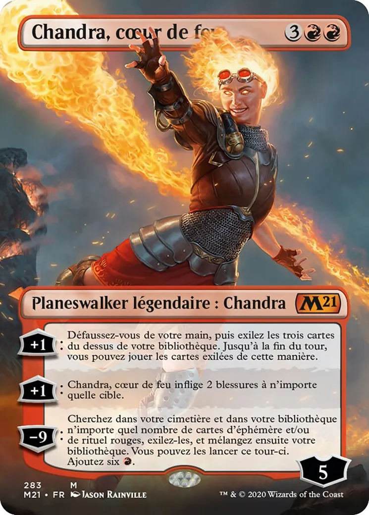 Chandra, cœur de feu from Core Set 2021 - Magic: The Gathering