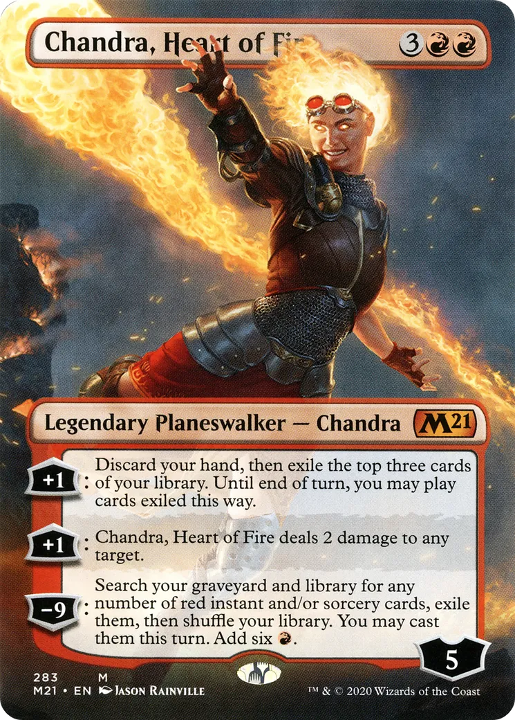 Chandra, Heart of Fire from Core Set 2021 - Magic: The Gathering