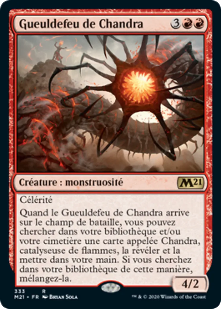 Gueuldefeu de Chandra — Core Set 2021 — Magic: The Gathering
