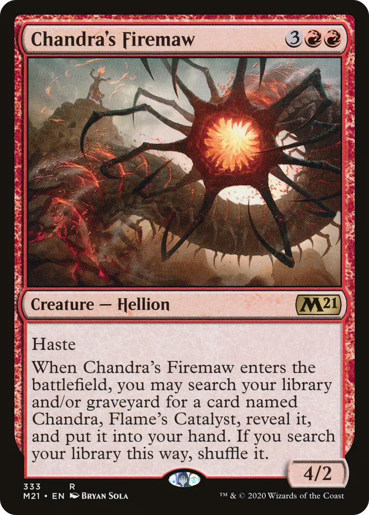 Chandra's Firemaw from Core Set 2021 - Magic: The Gathering