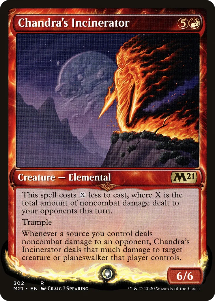 Chandra's Incinerator — Core Set 2021 — Magic: The Gathering