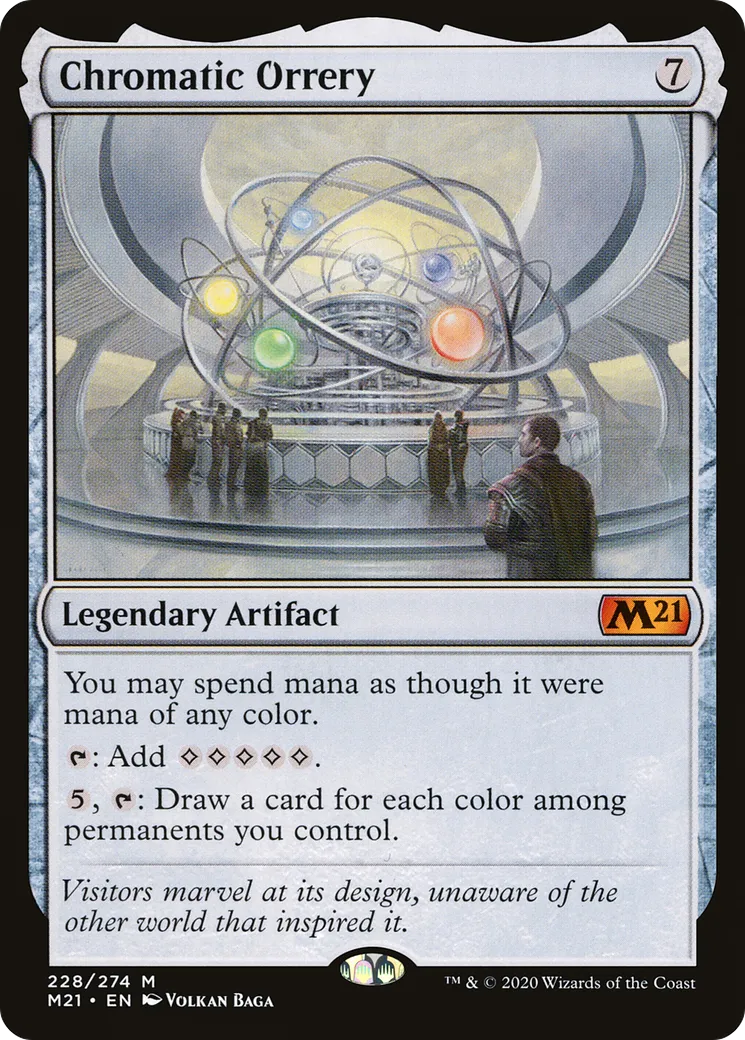 Chromatic Orrery — Core Set 2021 — Magic: The Gathering