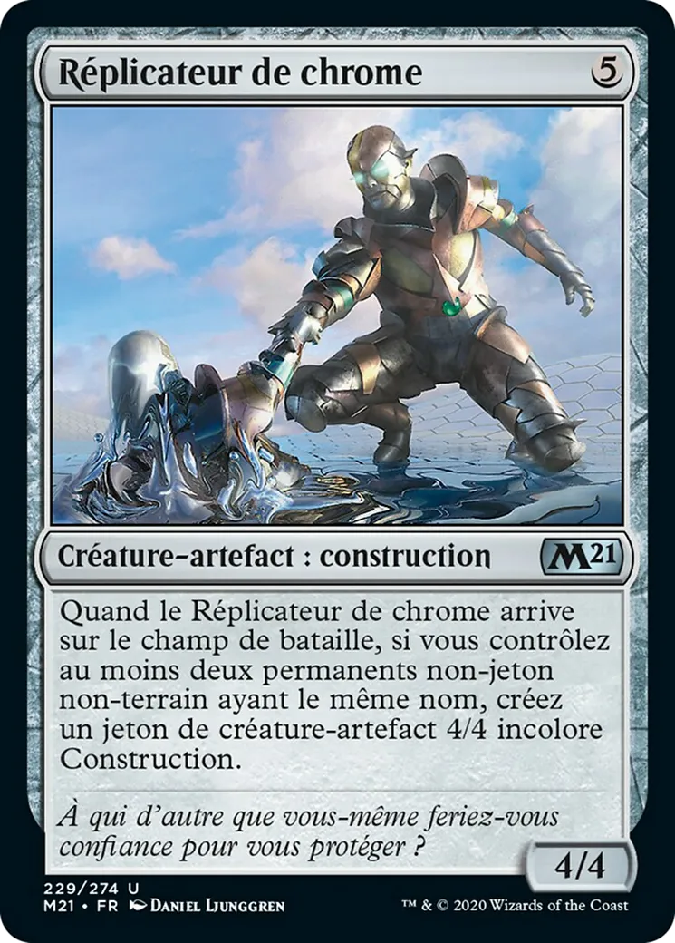 Réplicateur de chrome from Core Set 2021 - Magic: The Gathering