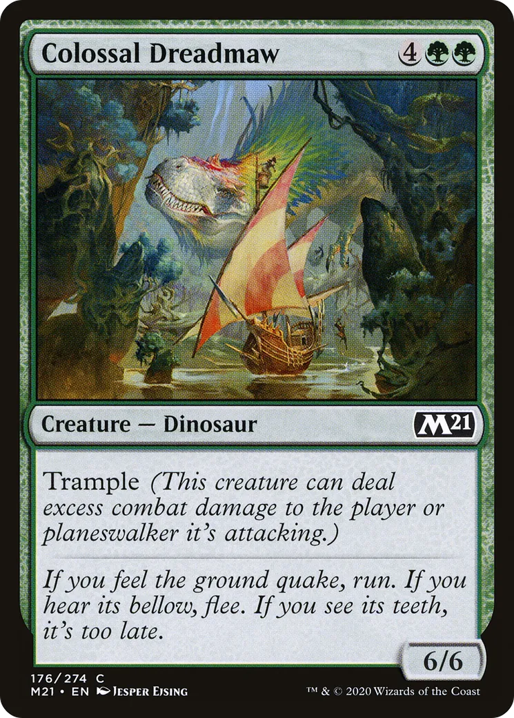 Colossal Dreadmaw — Core Set 2021 — Magic: The Gathering