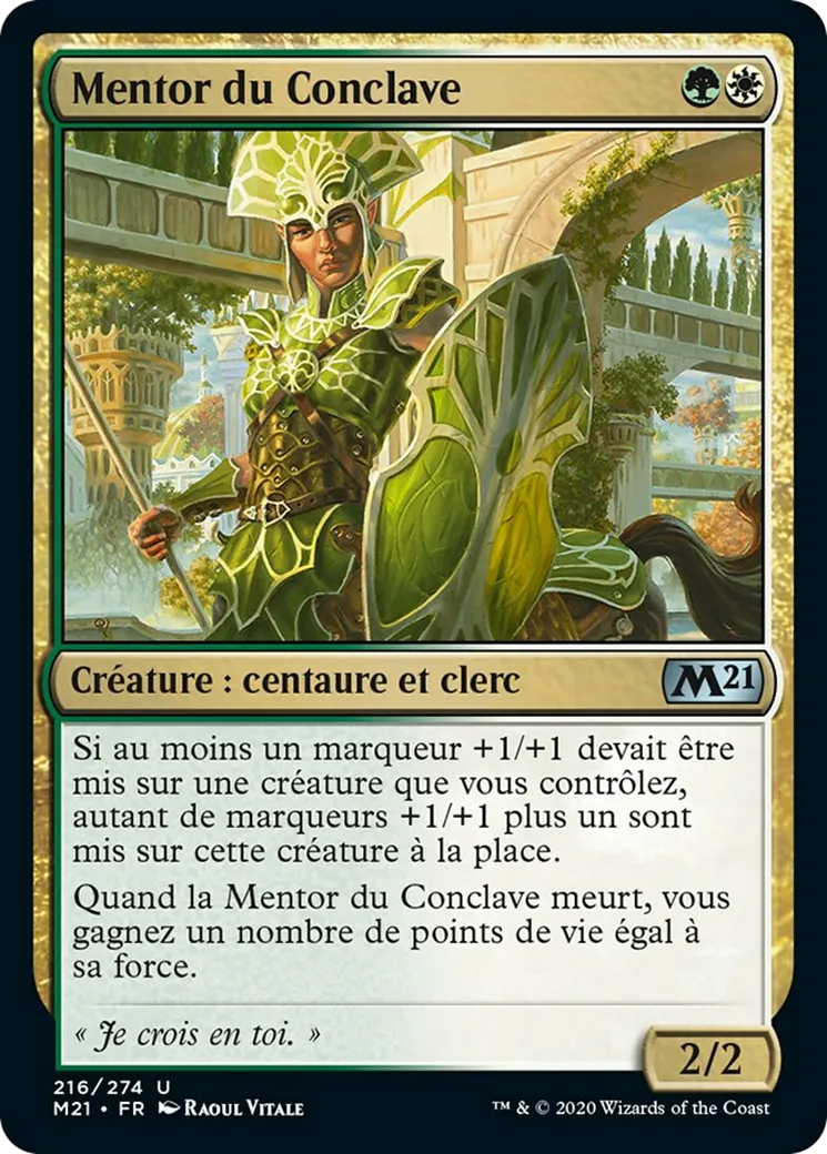 Mentor du Conclave — Core Set 2021 — Magic: The Gathering