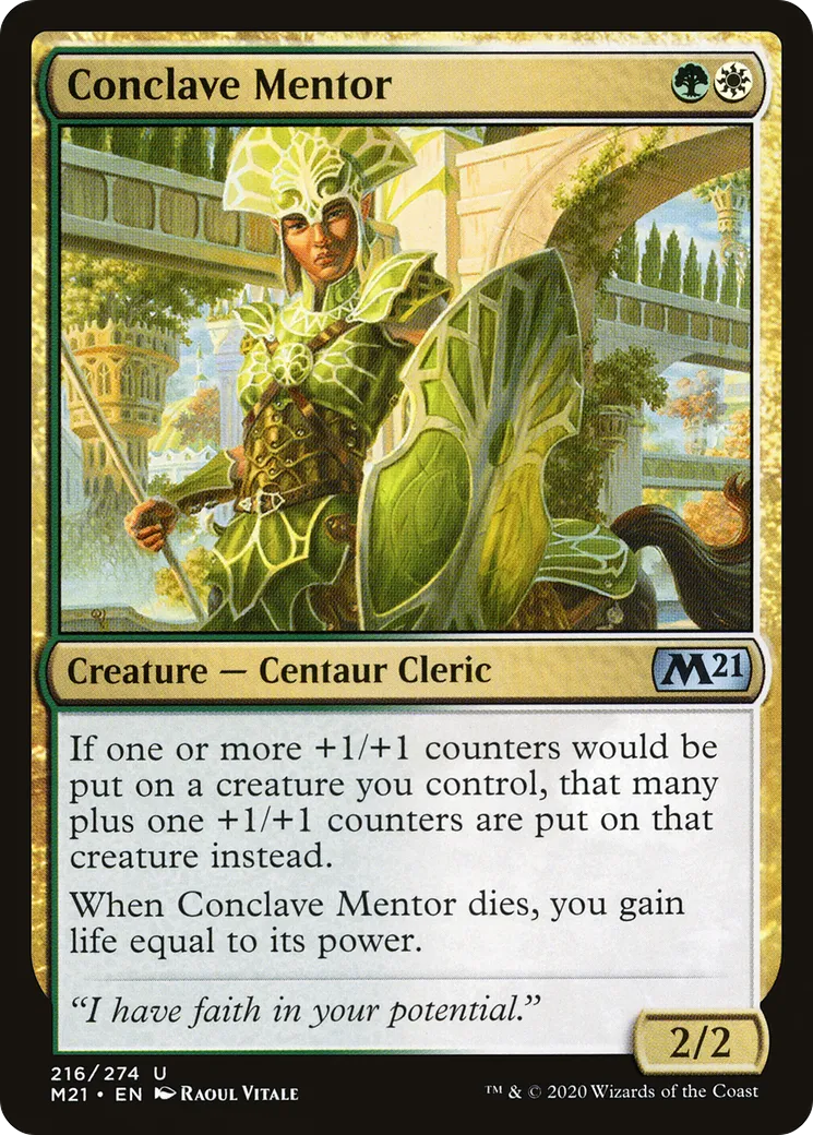 Conclave Mentor — Core Set 2021 — Magic: The Gathering