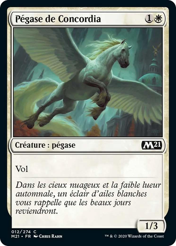 Pégase de Concordia from Core Set 2021 - Magic: The Gathering