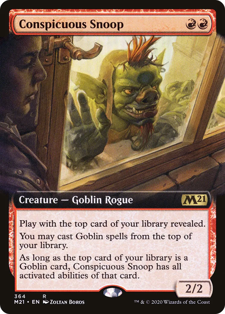 Conspicuous Snoop — Core Set 2021 — Magic: The Gathering