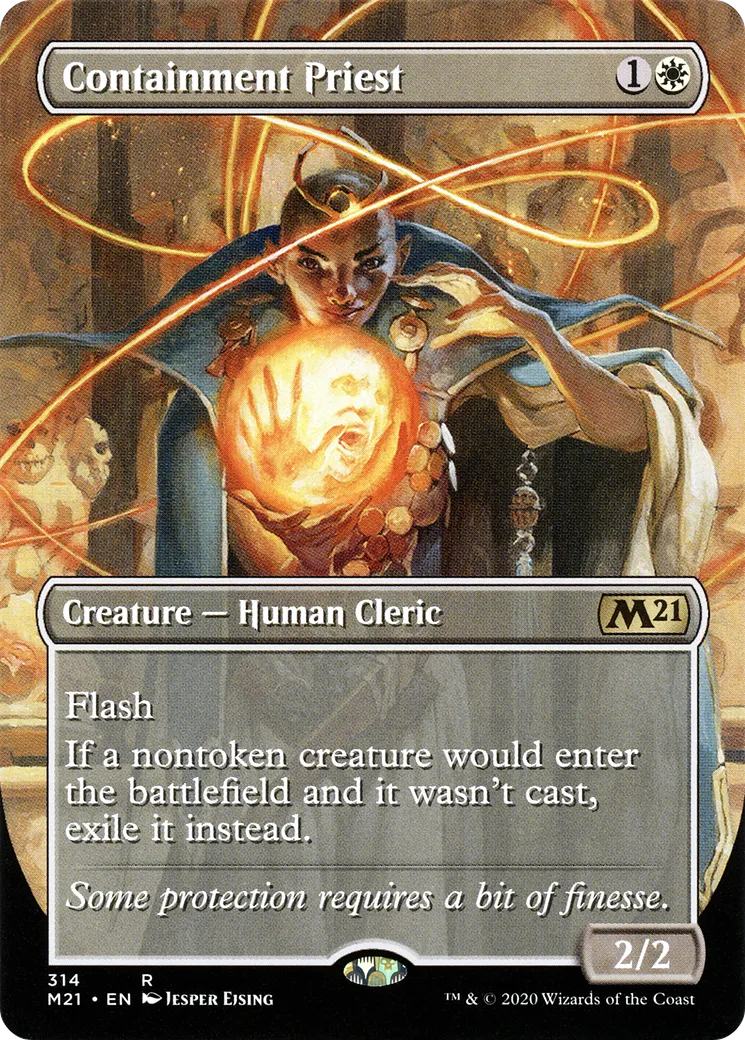 Containment Priest — Core Set 2021 — Magic: The Gathering