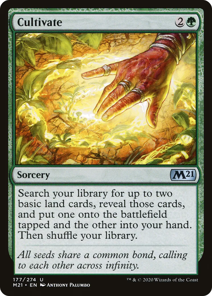 Cultivate — Core Set 2021 — Magic: The Gathering