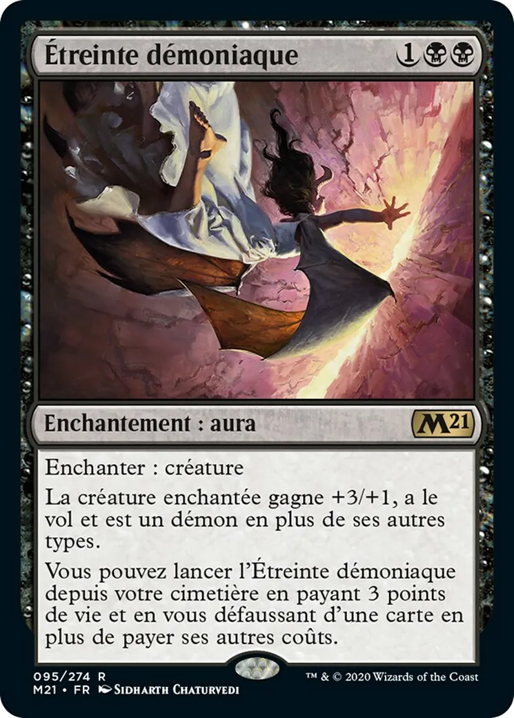 Étreinte démoniaque — Core Set 2021 — Magic: The Gathering