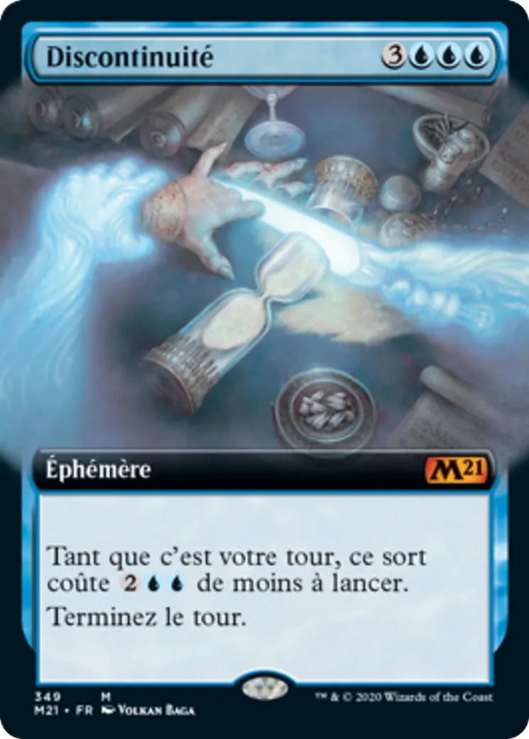 Discontinuité from Core Set 2021 - Magic: The Gathering
