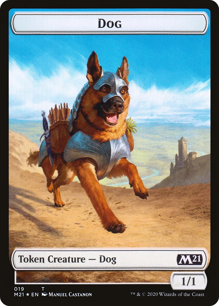 Dog — Core Set 2021 — Magic: The Gathering
