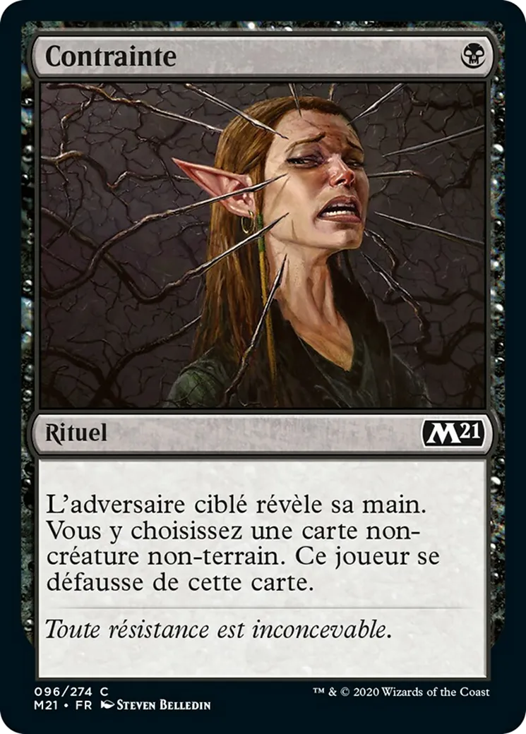 Contrainte from Core Set 2021 - Magic: The Gathering