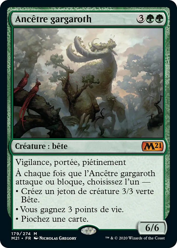 Ancêtre gargaroth — Core Set 2021 — Magic: The Gathering