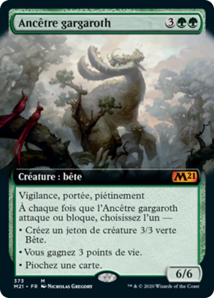 Ancêtre gargaroth — Core Set 2021 — Magic: The Gathering