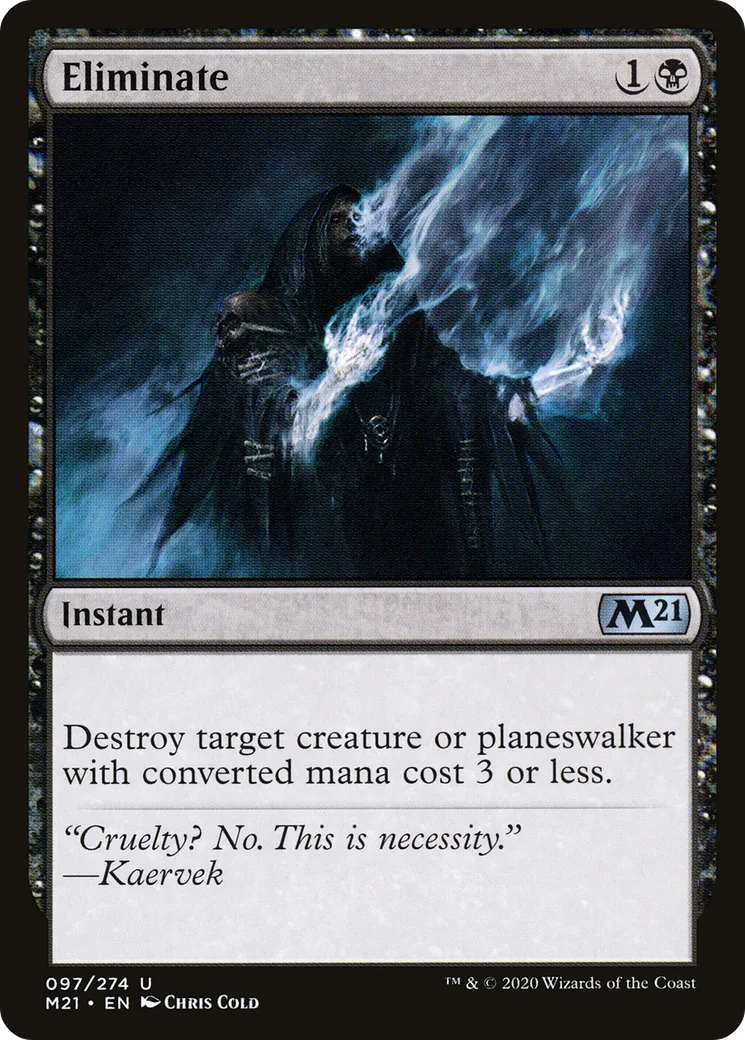 Eliminate — Core Set 2021 — Magic: The Gathering