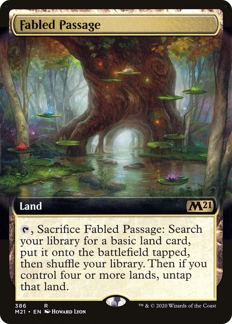 Fabled Passage — Core Set 2021 — Magic: The Gathering
