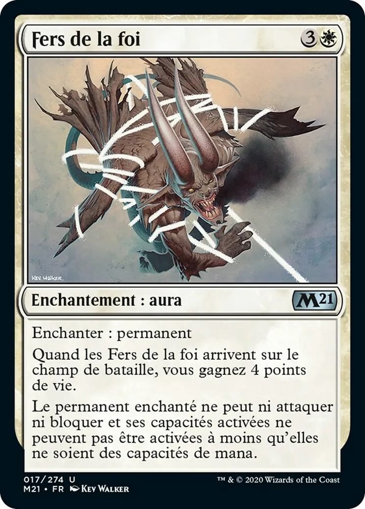 Fers de la foi — Core Set 2021 — Magic: The Gathering