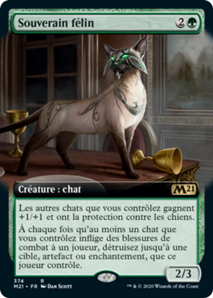 Souverain félin — Core Set 2021 — Magic: The Gathering